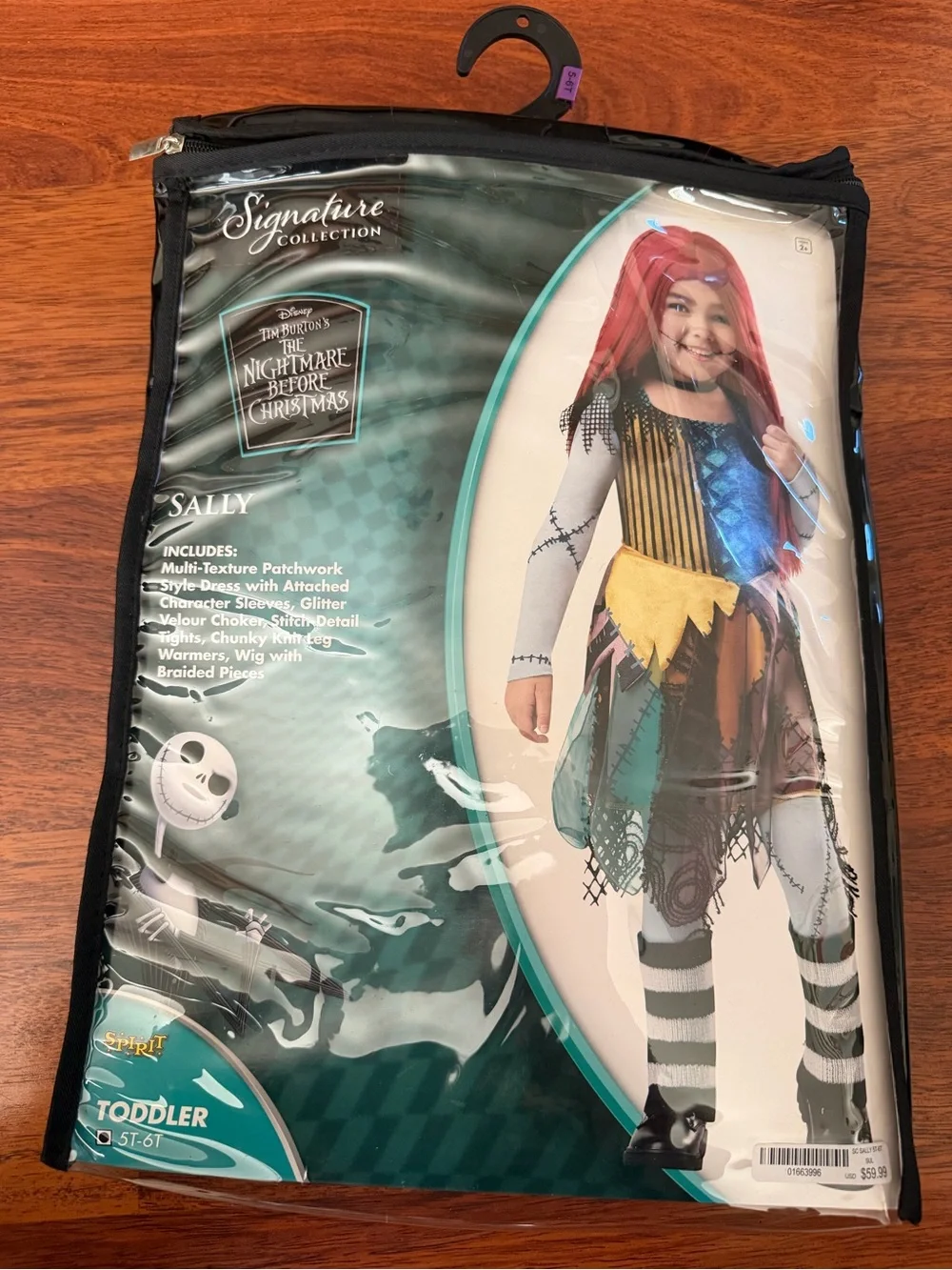 Toddler 5T-6T Sally Costume